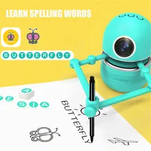 Desenhar bot desenhos animados tema imagens desenho robôs tecnologia crianças pintura automática aprendizagem arte formação máquina ece ece brinquedo