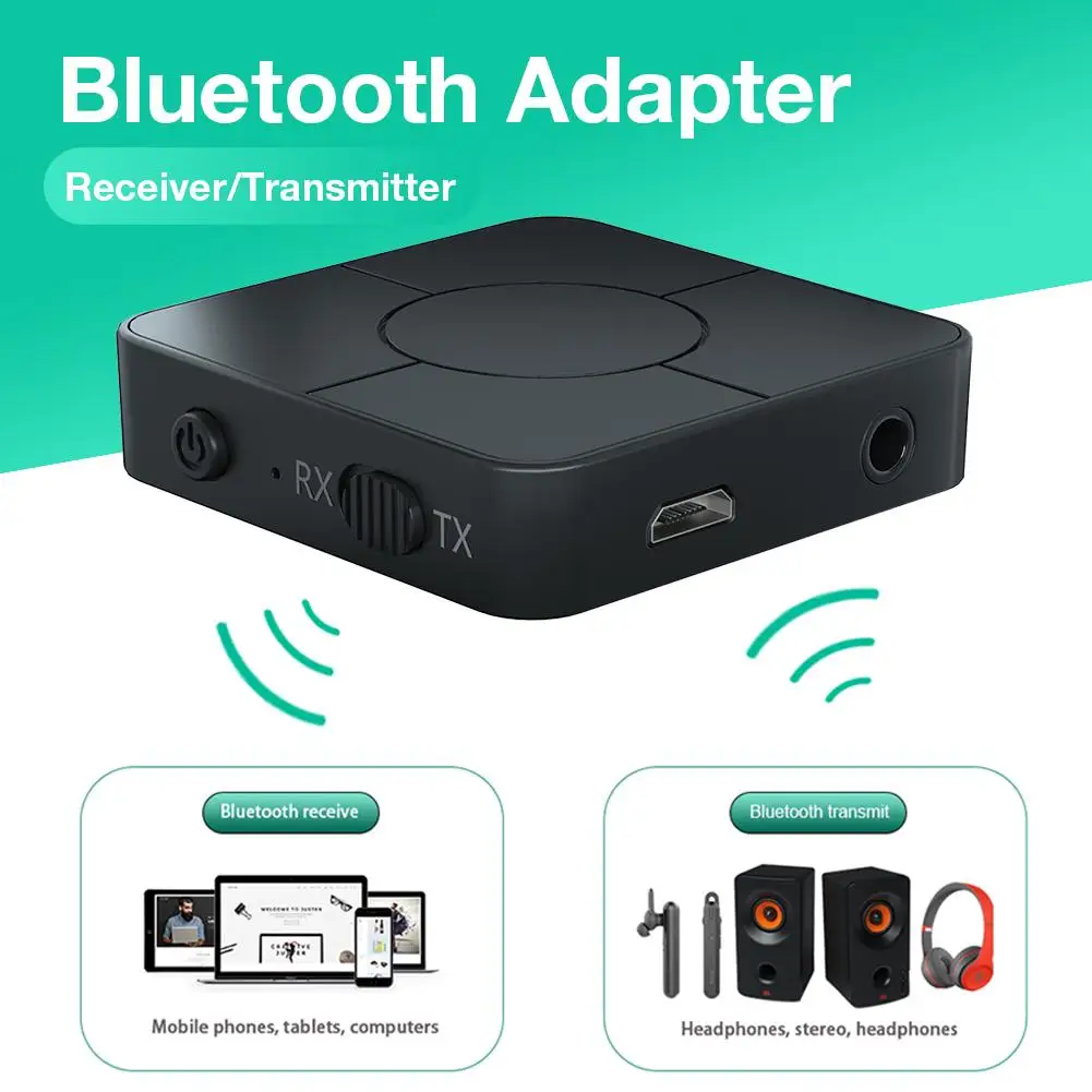 

2 in 1 Bluetooth 5.0 Adapter Dongle AU Wireless Audio Receiver Transmitter
