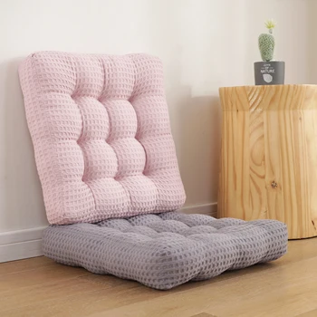 

100% Cotton Seat Cushion Chair Cushion Thicken Soft Tatami Chair Floor Balcony Seat Cushion For Home Bedroom Office Decoration