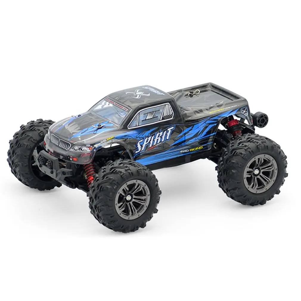 9135 1:16 RC автомобиль 4WD Вождение пустынный грузовик щеткой моторы привод Bigfoot пульт дистанционного управления модель автомобиля внедорожник игрушка - Цвет: blue A