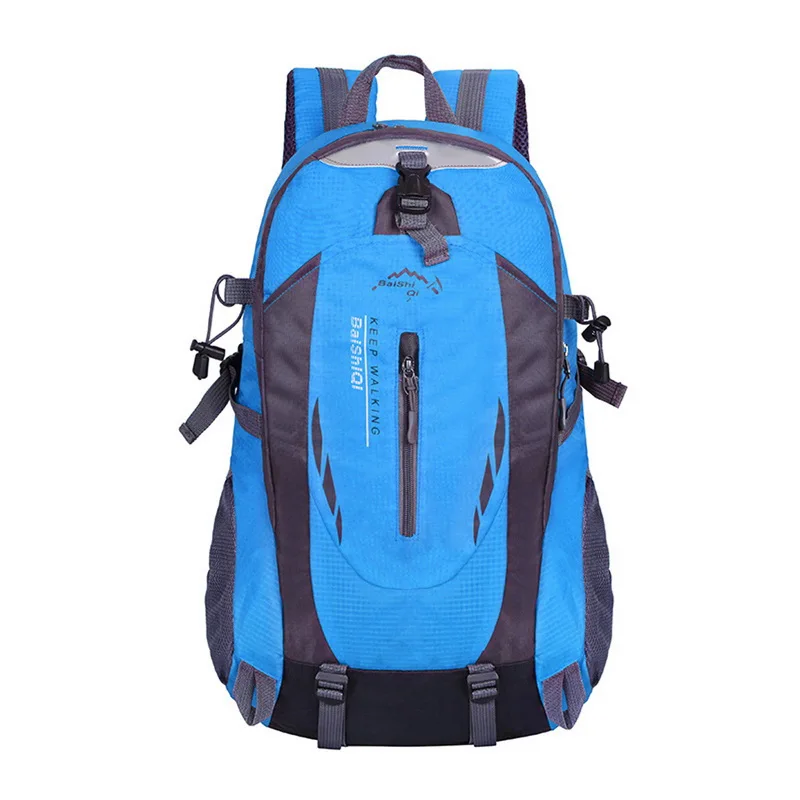 40л сумки для активного отдыха, спортивный рюкзак для путешествий, альпинизма, кемпинга, походов, походов, рюкзак для путешествий, водонепроницаемые велосипедные сумки на плечо - Цвет: Blue