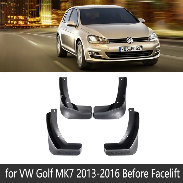 Для Volkswagen VW Golf 7 Mk7 2013~ автомобиль брызговики спереди и сзади брызговик щитки Брызговики - Название цвета: Fit Before Facelift