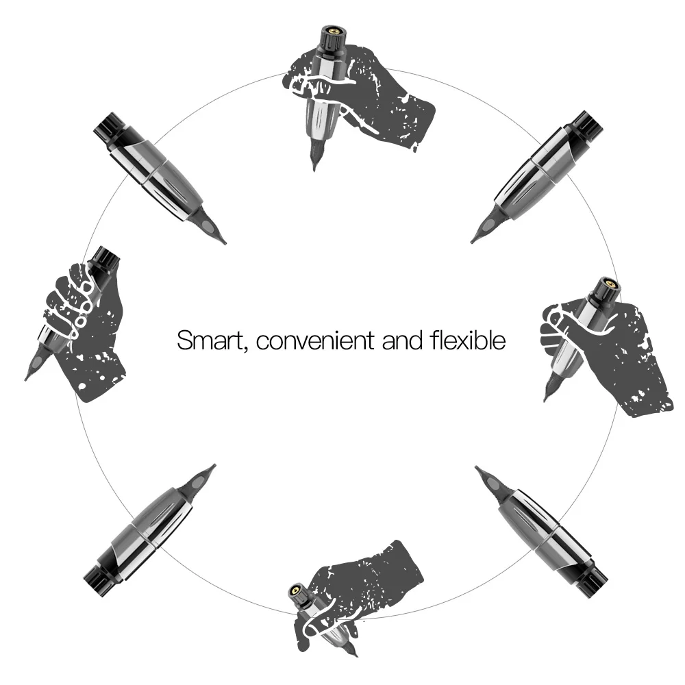 Ротационная машина Dragonhawk для татуировки с иглами и картриджами|Тату-машинки| |