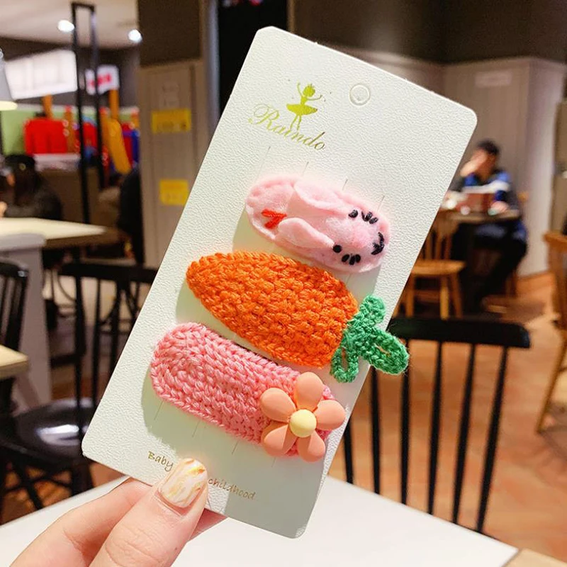 萝卜花朵三件套