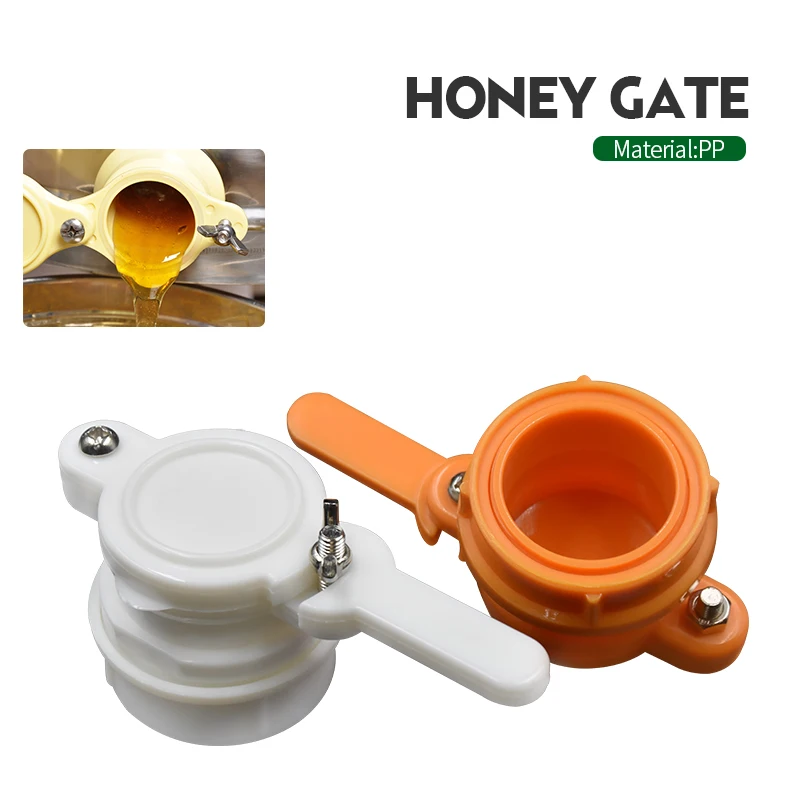 

Brand Two Color Honey Gate Beekeeping Tool Suitable for honey bee faucet gate valve beekeeping Honey extractor door Honey Tool