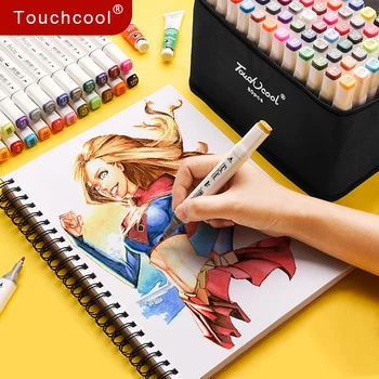 

Art Markers set 30 40 60 80 168 Colors Dual Tips Alcohol Graphic Sketch Twin Drawing Marker Pen With Bookmark Manga Art Supplies
