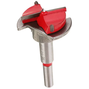 

35mm Forstner Drill Bit Woodworking Hole Saw Wooden Wood Cutter Hex Wrench For Alloy Hand Tools