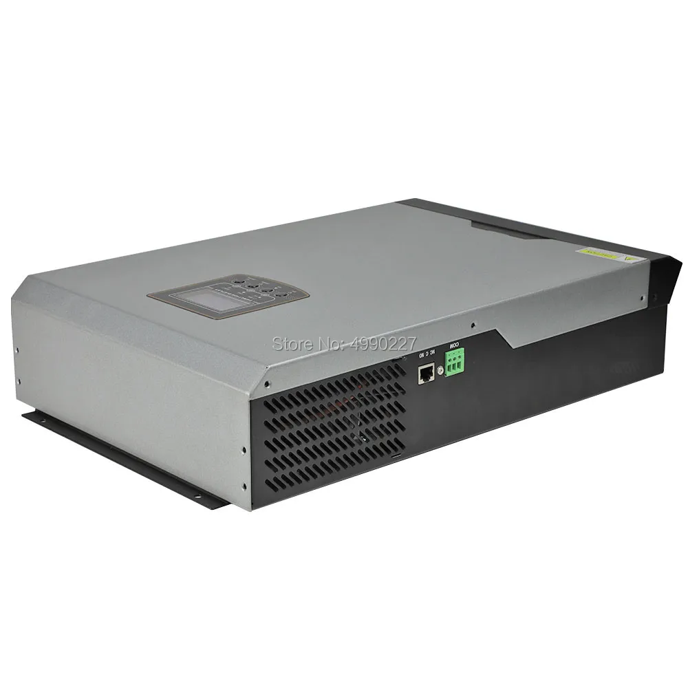 Flash Deal 5000W 48V High efficiency pure sine wave inverter 80A MPPT Solar Charge Controller PV input range DC120V-500V with Wifi function 4