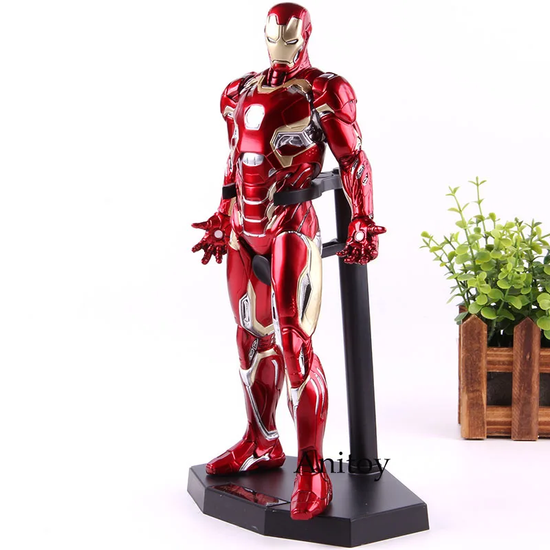 Сумасшедшие игрушки Marvel 1/6 масштаб Железный человек фигурка Марка XLV 1:6 Железный человек MK45 Marvel Железный человек фигурка Коллекционная модель игрушки
