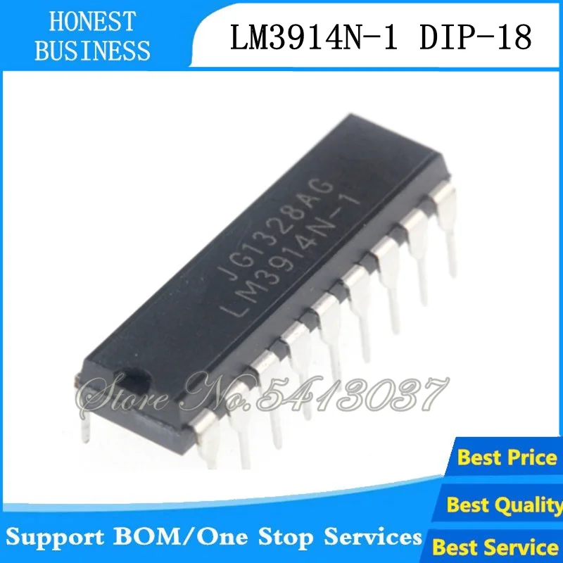 50 шт.-200 шт. LM3914 DIP18 DIP LM3914N-1 DIP-18 LM3914N