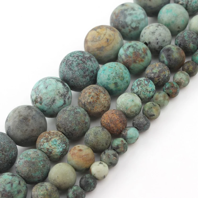 thumbnail image 1 of Cuentas de piedra mate natural pulidas con acabado mate, jaspe cebra rosa, ágatas, jades, howlitas, cuentas minerales para hacer joyas, pulseras DIY de 15'', 1 of 5