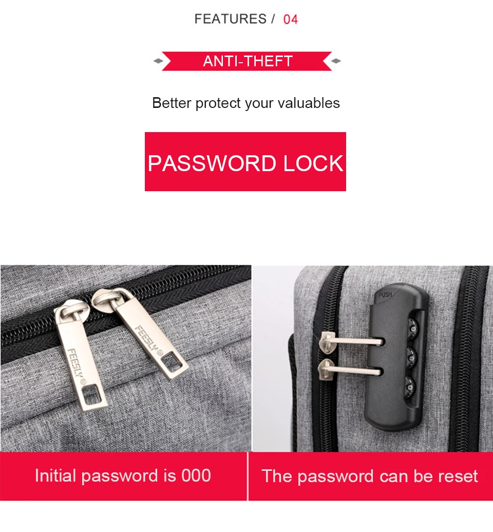 Mens Backpack Laptop Backpacks 17 Inch 15.6'' Anti Theft Male Business Bags Notebook Trip Back Pack Office Women Travel Bagpack (7)