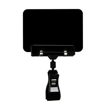 

POP Merchandise Blackboard Plastic Sign Paper Card Chalkboard Display Price Label Promotion Clips Holders In Retail Shop