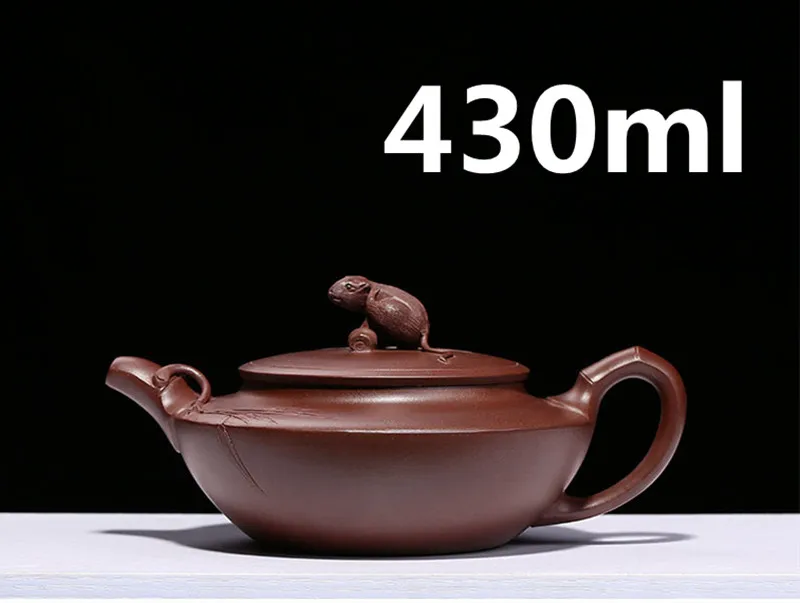 

Teapot Yixing Zisha Clay Chinese Porcelain Teapots Tea pot Ceramic 430ml New Arrived High Quality With Gift Box