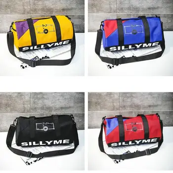 

PUOU 2019 new hot Women's shoulder bag men oxford Oval handbag Lady mini travel bag Yoga swim Hip hop fitness Messenger packets