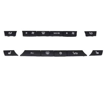 

Accessories AC button trim Black Kit.Heater For BMW 5 6 7 F10 F01 UU Decal Set