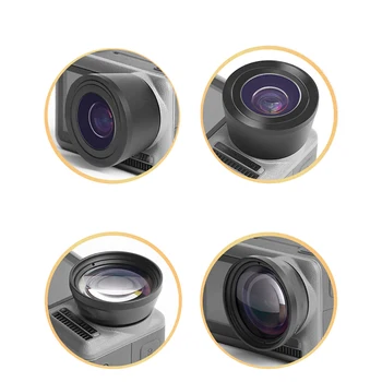 

Macro Lens 180 Degree Photography Fish Eye Accessories Sports Additional 15X Mini Clear Action Camera Filters HD For OSMO ACTION