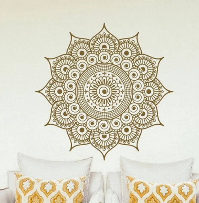 New 30 * 30cm size diy craft mandala mold for painting stencils stamped photo album embossed paper card on wood, fabric, wall