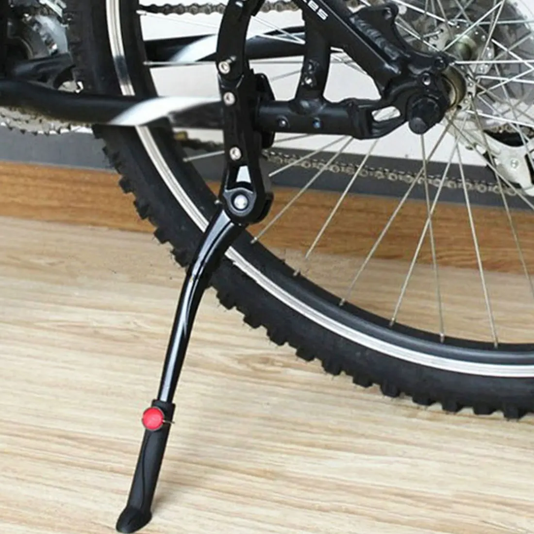 Регулируемая подставка для велосипеда из алюминиевого сплава, велосипедная боковая подставка для велосипеда, стойка для парковки, запчасти для велосипеда
