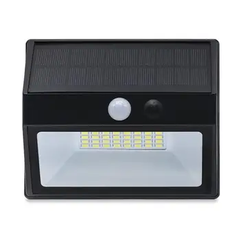 

Solar Powered LED Wall Lamp Waterproof Body Induction Garden Outdoor Light Sensor Angle Wall Lamp Waterproof Outdoor Yard Lamps