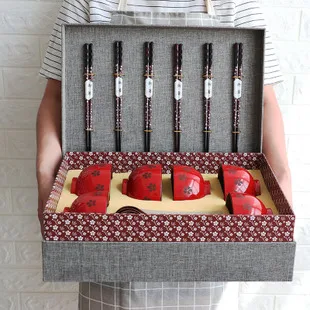 Manufacturers Supply Japanese Style Wood Chopsticks Holder Household Tableware Storage Rack Kitchen Spoon Chopstick Rack Chopsti