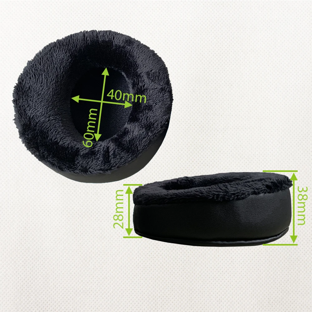 Nullkeai Replacement Thicken Velvet Earpads for Sennheiser HD250 Linear HD250 Linear II Headphones Earmuff Earphone Sleeve