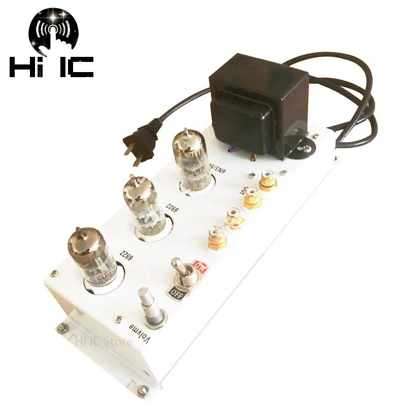 

HiFi Audio SRPP Preamp Valve 6N11/6922 Tube Preamp Bile Preamplifier Stereo Audio 6N3 Tube Amplifier