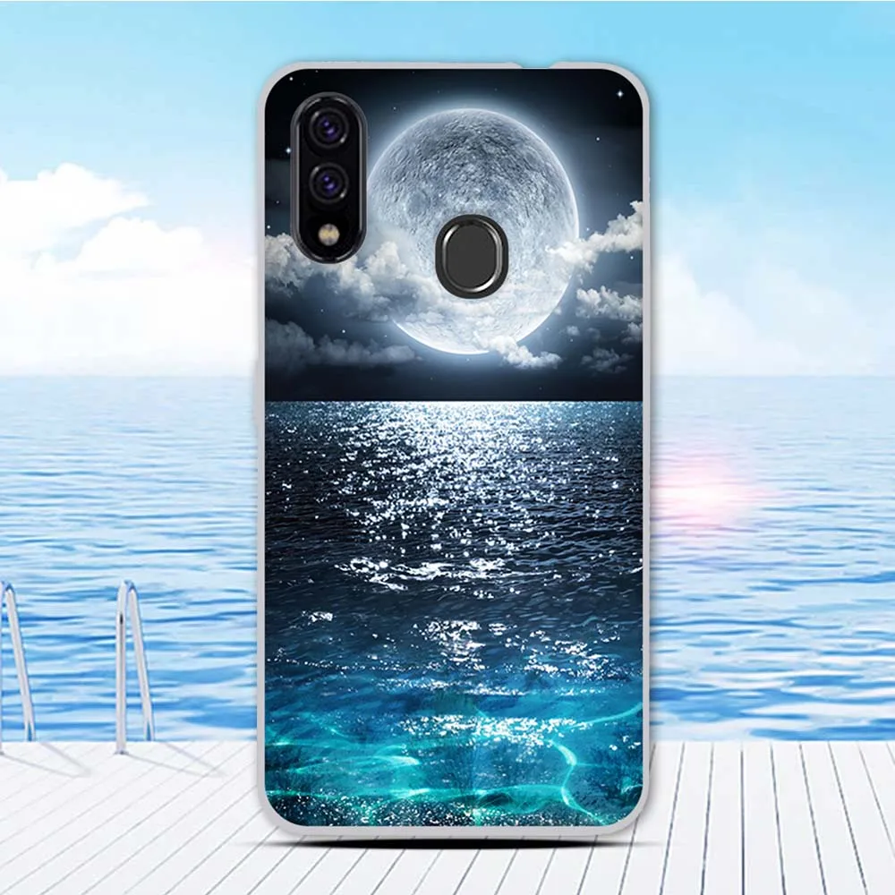 Для zte Blade V10 чехол для телефона Тонкий силиконовый чехол с рисунком ТПУ задняя защитная крышка для zte Blade V10 Vita Funda Bumper