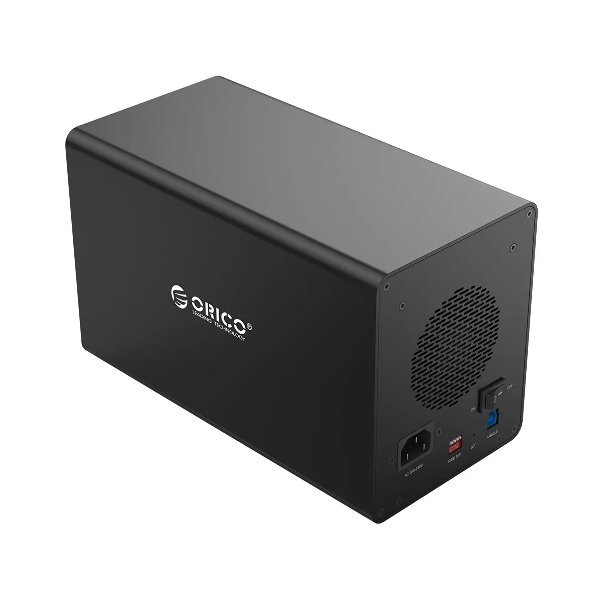ORICO 4 bay 3,5 ''док-станция для HDD USB3.0 to SATA с RAID 80 ТБ двойной чип HDD корпус 150W внутренний адаптер питания HDD Чехол
