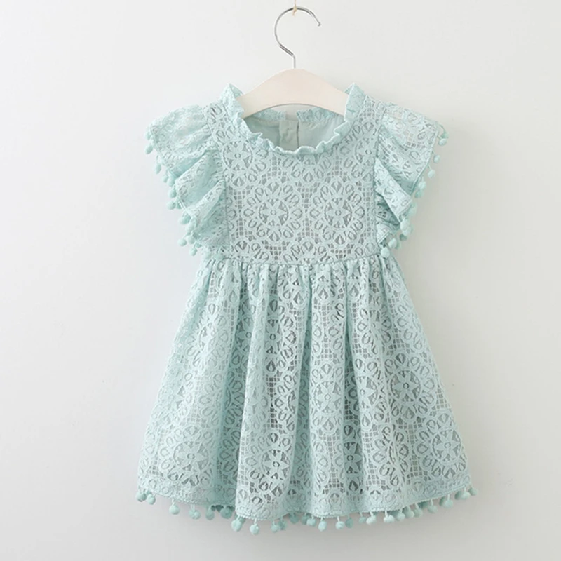 Style 6 Green Рождественское платье для детей 3-8 лет; Детский новогодний костюм для вечеринки; одежда для маленьких девочек с цветочной вышивкой; Рождественская одежда для детей - Цвет: Style 6 Green