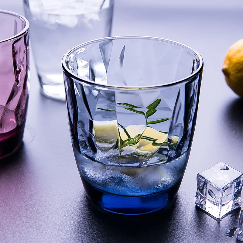 Simple Cute Bottle Transparent Crystal Tea Water Bottles Creative Coffee Cup Breakfast Milk Afternoon Tea Cup European 50MKB51