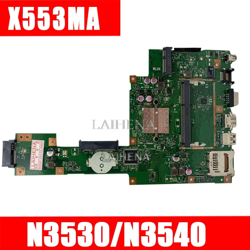 Новый X553MA Материнские платы N3530 N3540 Для ASUS A553M D553M F553M K553M X503M Laptop материнская плата |