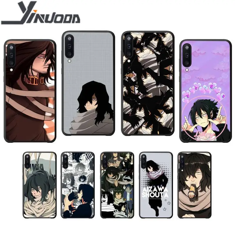 Yinuoda ластик голова Shota Aizawa My Hero черный мягкий чехол для телефона Samsung galaxy A01 A10 A31 A51