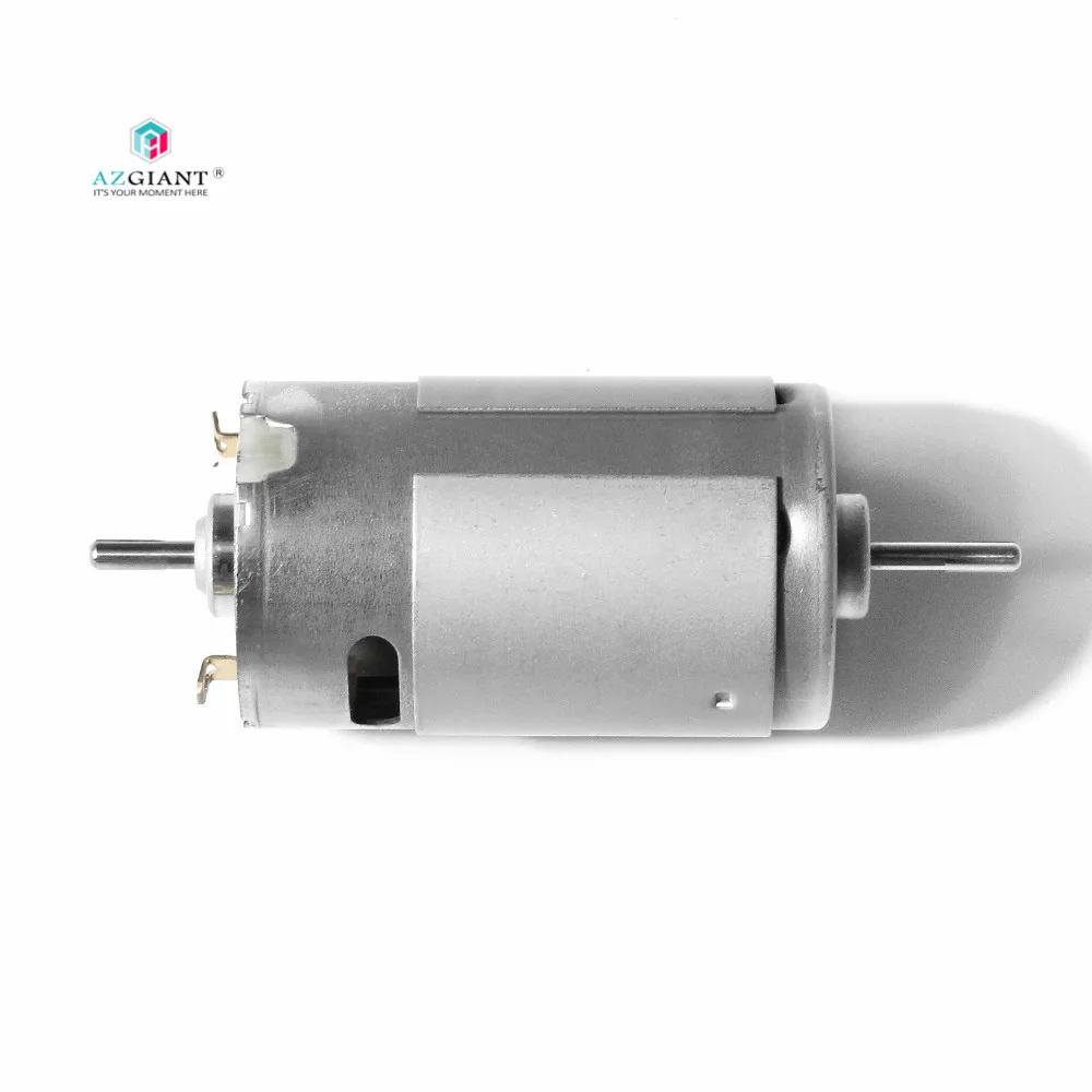 Новый бренд Джонсон 395 DC мотор двойной выходной вал высокая скорость 12V 18V 11700rpm для