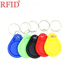 ID 125 кГц EM4305 EM4205 записываемые перезаписываемые брелки RFID водонепроницаемый брелок жетон тег карта контроля доступа много цветов выбрать 100