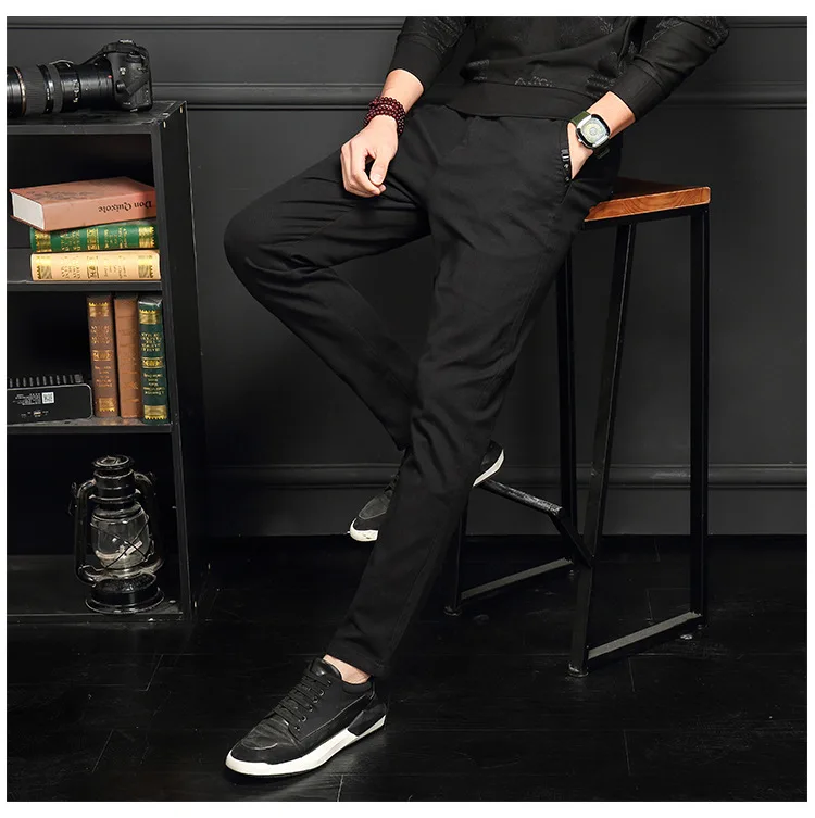 MRMT брендовые зимние товары Новые мужские брюки модные повседневные брюки для мужчин утолщенные однотонные брюки