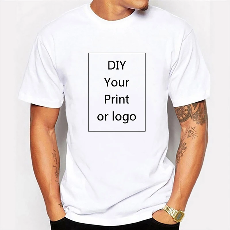 Custom T-Shirt Your OWN Design Brand Logo/Picture Custom Men and Women DIY Cotton T-Shirt Short Sleeve Casual Tops Dropshipping Custom T-Shirt Your OWN Design Brand Logo/Picture Custom Men and Women DIY Cotton T-Shirt Short Sleeve Casual Tops Dropshipping