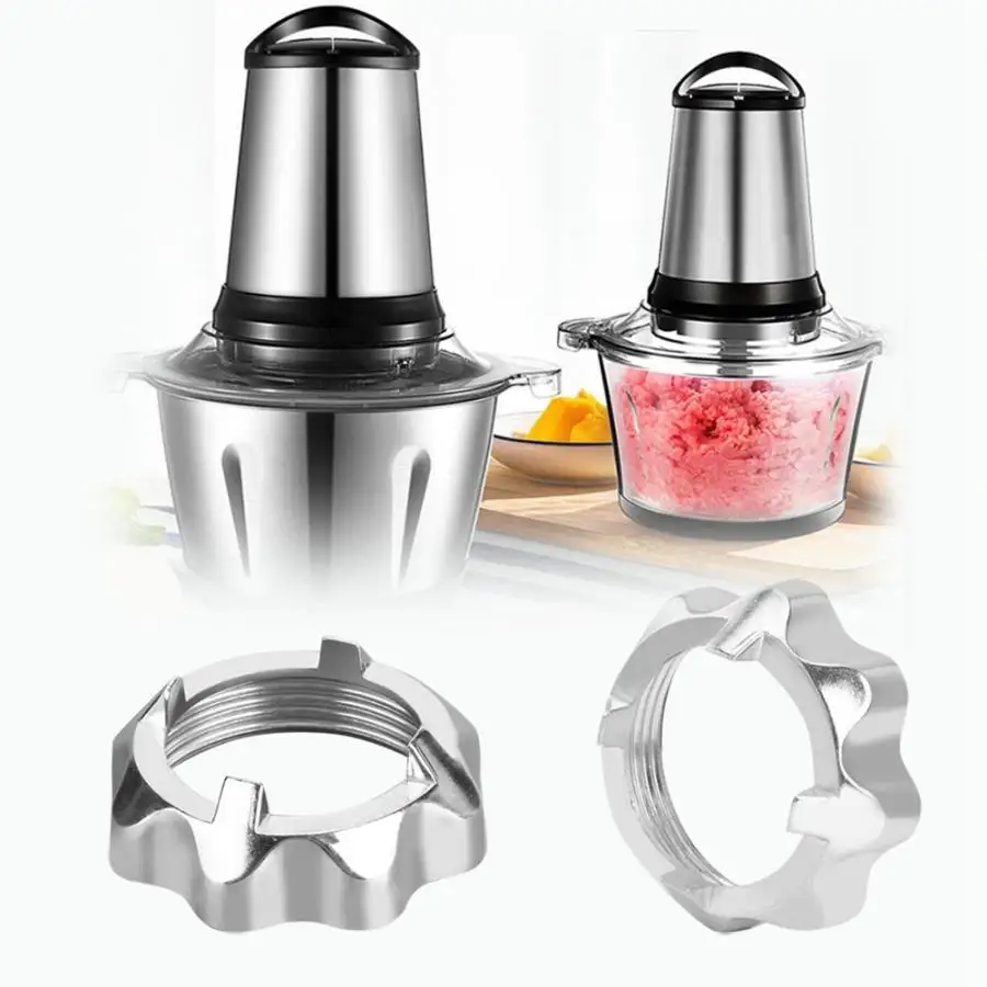 

Meat Grinder Parts Angled nut Household Kitchen Tools Stainless Steel Meat Grinder Nut Meat Grinder Attachment Kitchen Supplies