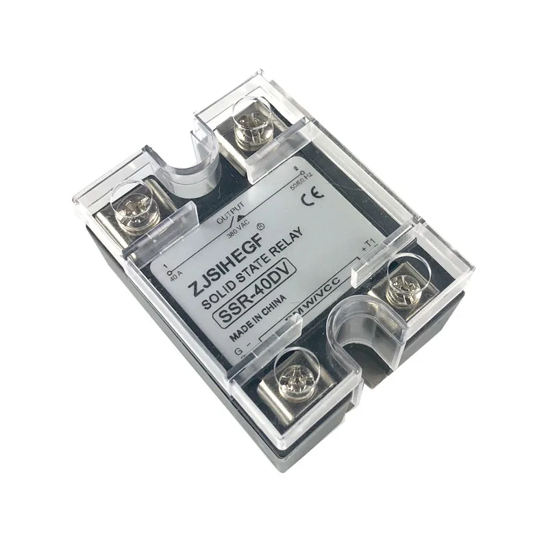 Выход 24 480VAC 60A SSR вход 0 5 В/0 10VDC выход однофазный твердотельные реле 60DV Напряжение