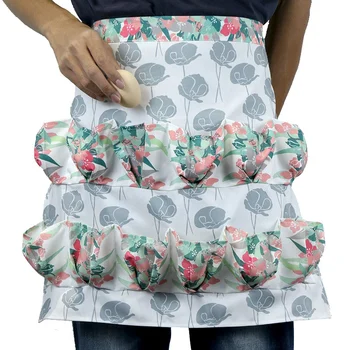 

Eggs Collecting Gathering Holding Apron With 12 Pockets For Farmer House Housewife Kitchen Home Workwear ef