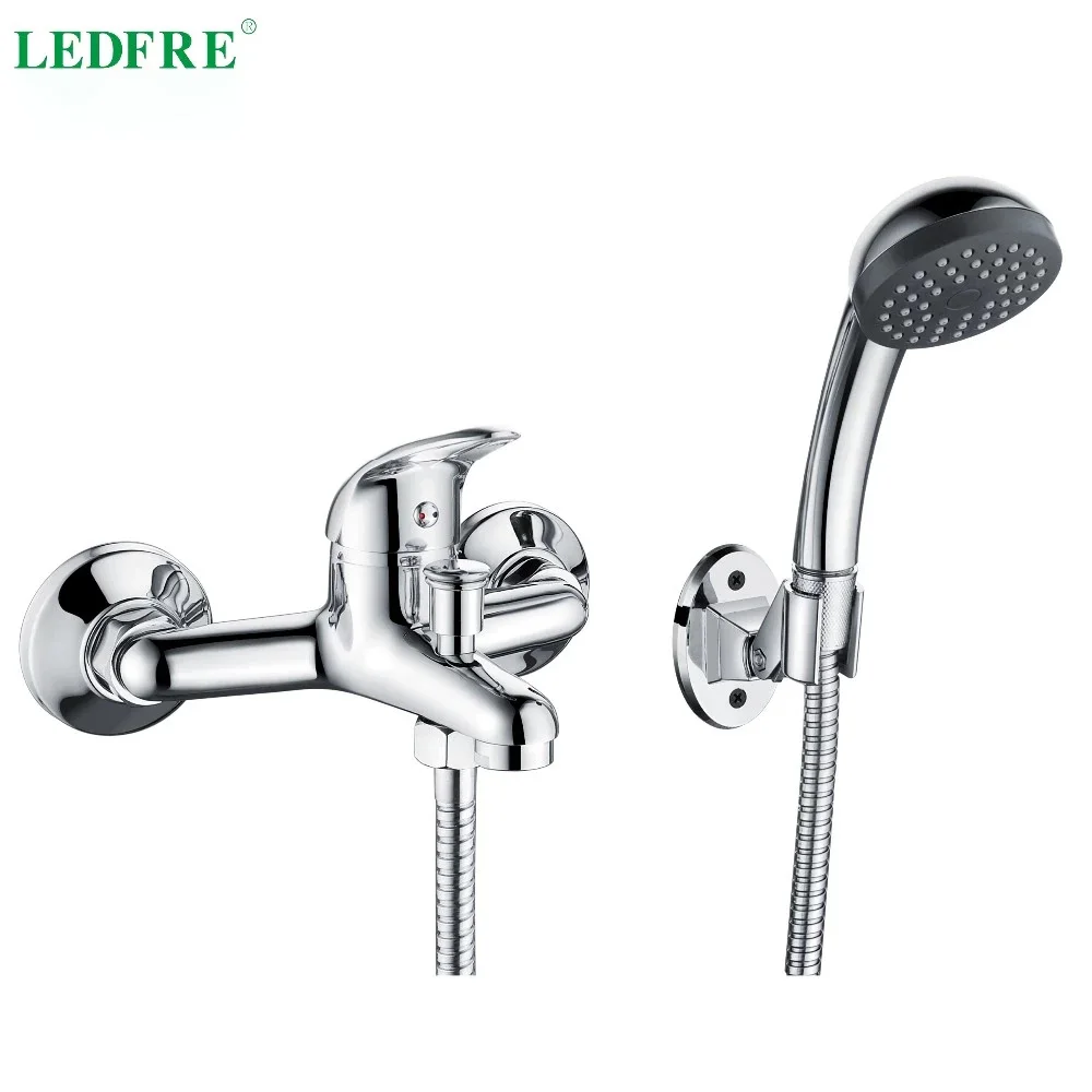 LEDFRE одноступенчатая Одноручная ванная комната кран горячей и холодной воды