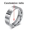 Vnox – bagues de mariage tendance pour femmes/hommes, cadeau d'amour, couleur or, acier inoxydable, promesse CZ, bijoux de Couple, vente en gros