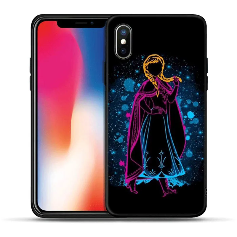 Чехол queen Princess Alice Ariel для IPhone X XR XS Max 8 7 Pluse, мягкий силиконовый чехол 6 6S Plus 5 5S SE, Coque Fundas Etui Capas