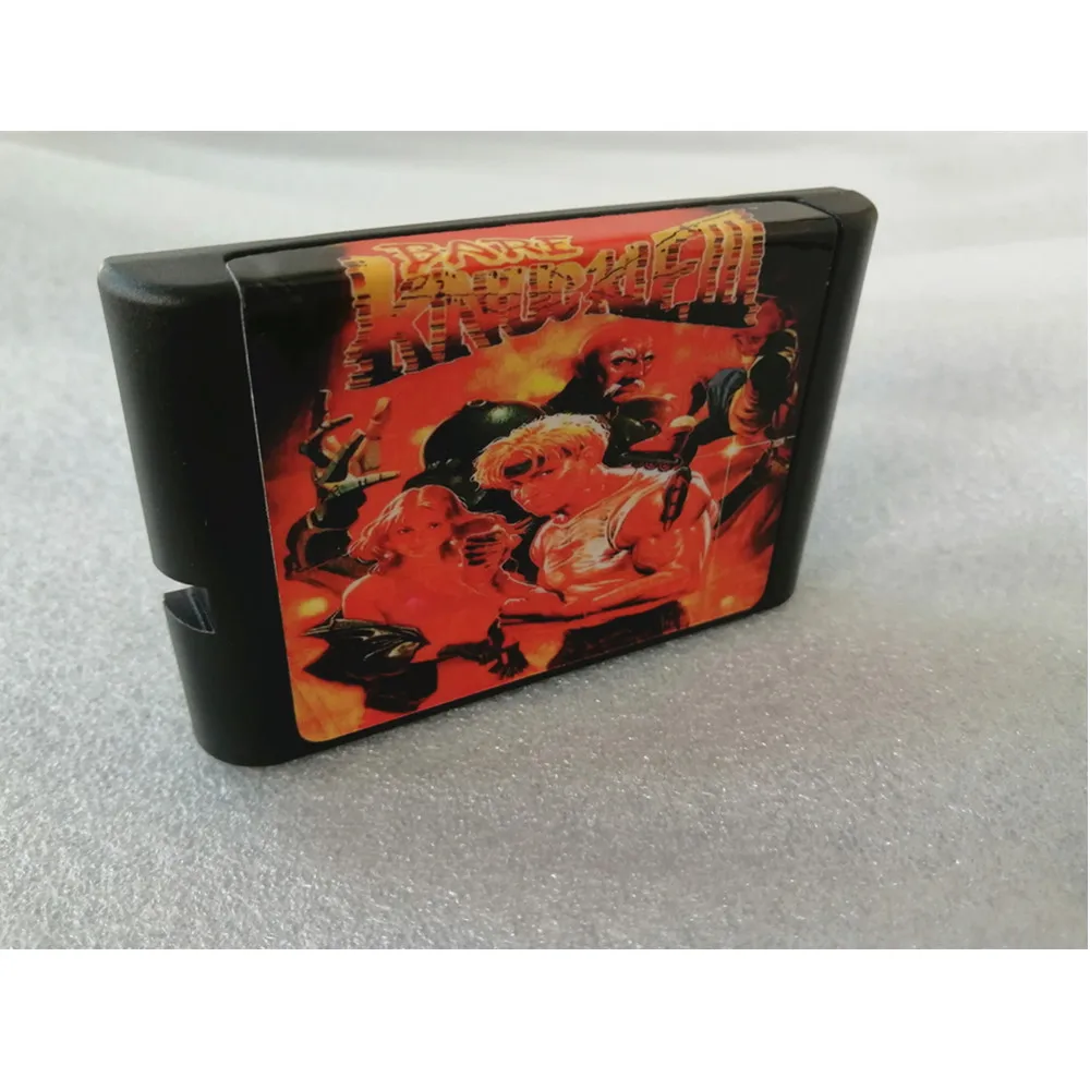 Картридж с неизолированными костяшками 3 для SEGA GENESIS Mega Drive 16 бит PAL и NTSC Прямая