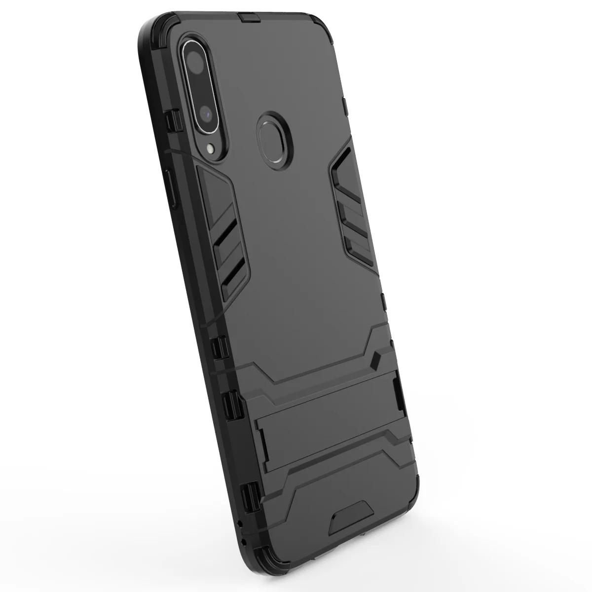Для samsung Galaxy A20s A20e A2core M20 A20 Чехол чехол-накладка повышенной прочности с протекторным рисунком и подставкой противоударный чехол для samsung A20s A20e A2core M20 чехол