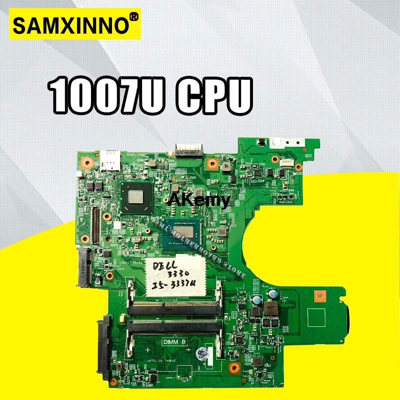 Материнская плата для ноутбука DELL Latitude 3330 1007U cpu CN-0W29HP 0W29HP W29HP протестирована на