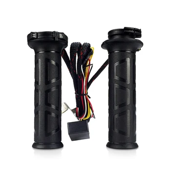 

Auto Black Motors Motorcycle Handlebar Electric Hot Heated Grips Handle Handlebar Warmer Motorcycle Accessories