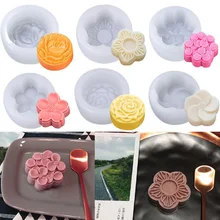 1 шт. силикагель Mooncake Mold торт желе мыло ручной работы бисквит плесень кухня формы для выпечки инструменты для выпечки тортов