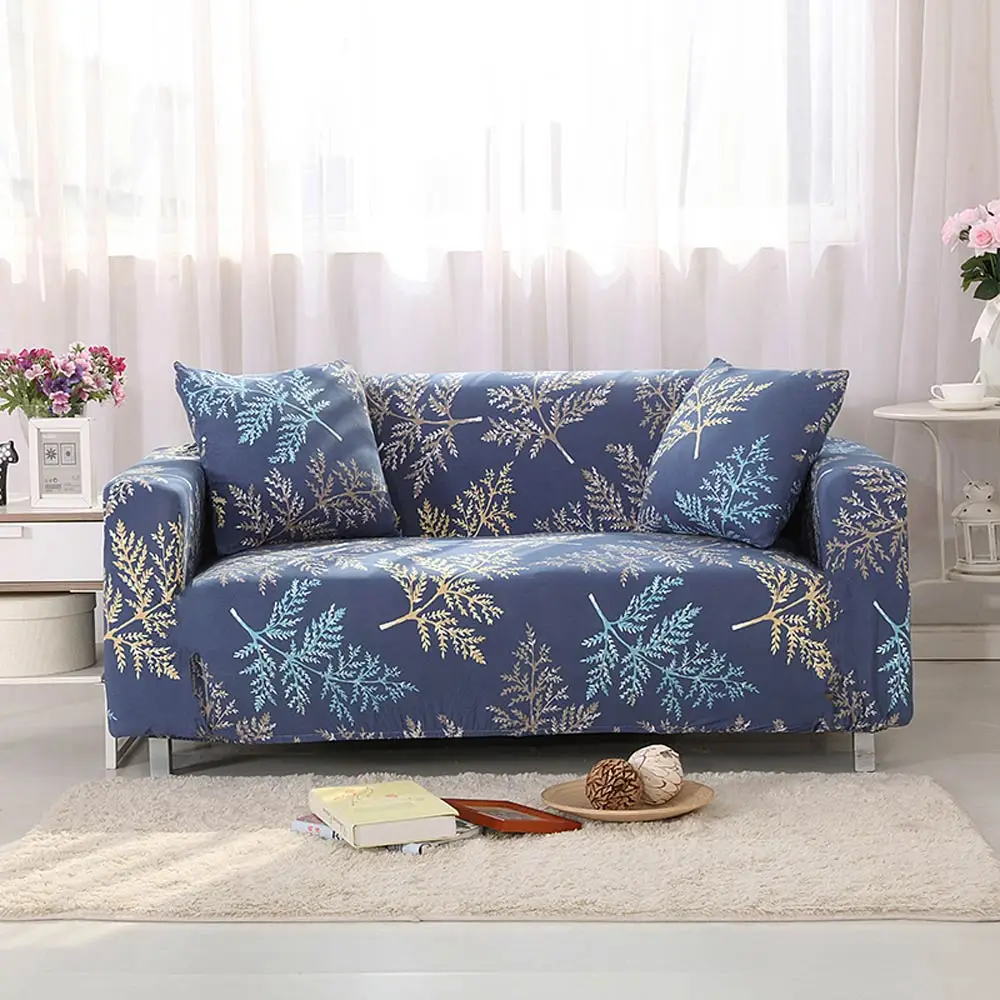 20182681 Чехол с цветочным принтом(L Секционный или Loveseat или Coner) чехол для дивана все включено чехол для дивана плотная эластичная пленка - Цвет: 20182681