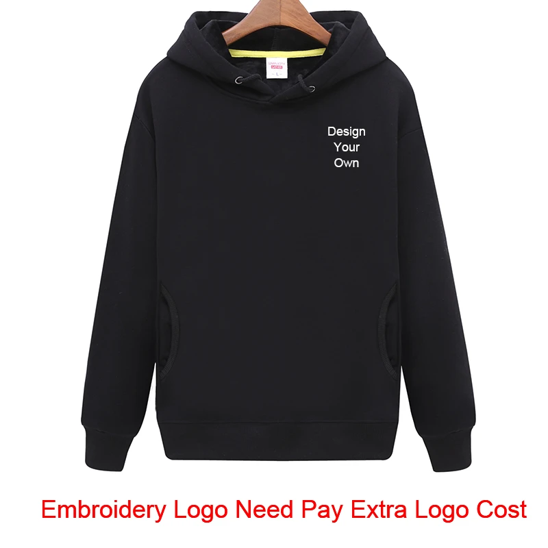 hoodies embroidered logo